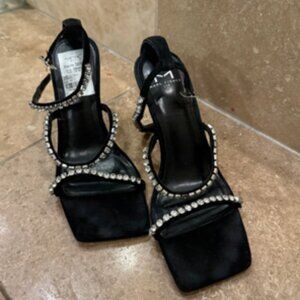 Dressy Rhinestones black Sandals